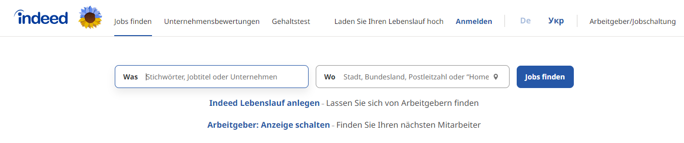 Indeed best job portals in Germany