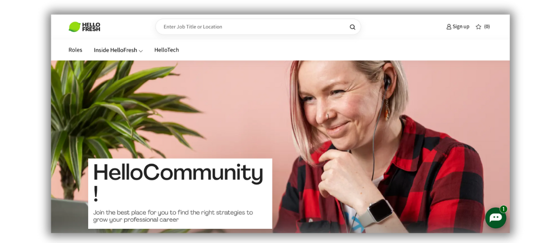 HelloFresh Talent Community