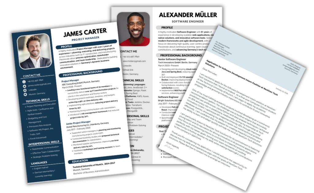 CV & Cover Letter templates