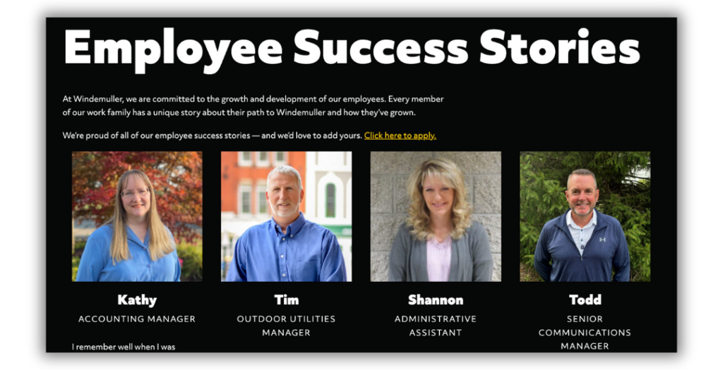 Manufacturing Employee Success